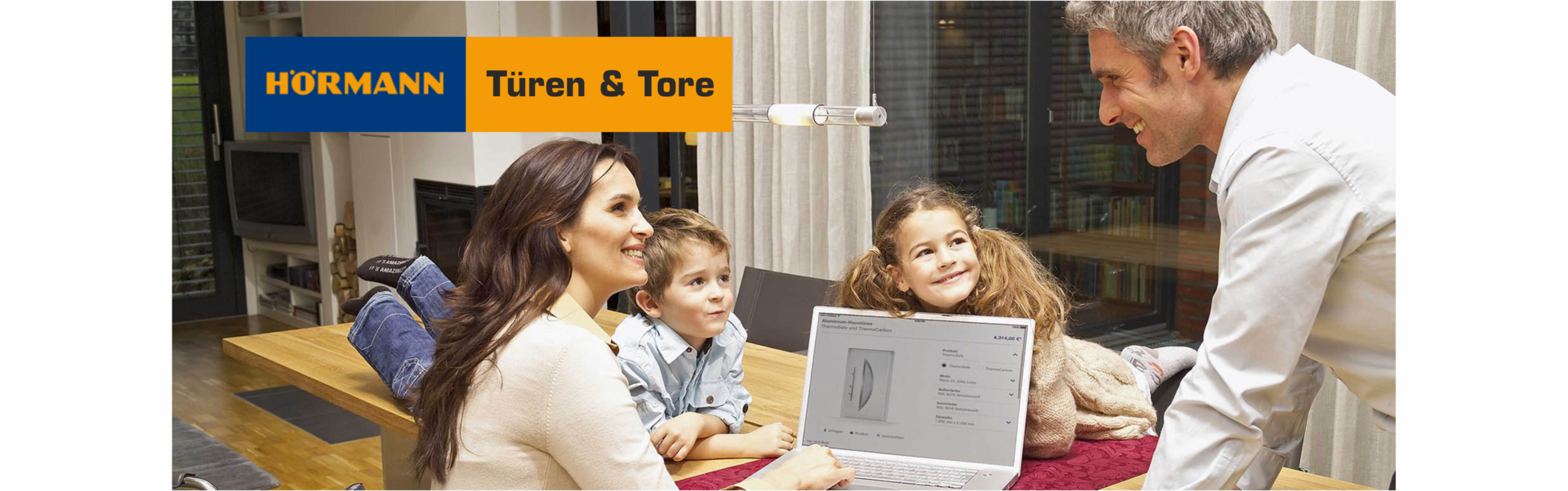 Hörmann Konfigurator, Beratungstermin, Familie